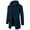 Blue, variant on Herrnalise Men's Solid Color Long Hooded Knitting Plush And Thicken Fashion Solid Color Sweater Coat Black