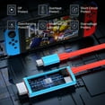 thumbnail image 6 of Switch Portable HDMI Cable, Compatible with Nintendo NS/OLED Type USB C to 4K HDMI Switch Dock TV Adapter, Compatibility for Switch and Supports Monile Travel Phones and Tablets with DP Function, 2m, 6 of 8