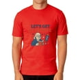 thumbnail image 2 of Men's Festive 4th of July T-Shirt "Let's Get Lit-erature" America Patriotic Graphic Print Funny Short-Sleeve Tee, 2 of 5