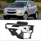 thumbnail image 4 of 1pcs Car Styling Left Bright Color Inside Interior Door Handles for Hyundai Tucson ix35 10 -14, 4 of 4