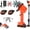 Pole+2 Batteries, variant on 21V Cordless Mini Tiller Cultivator -235RPM with 4 Rows of Tines, 2x1.5Ah Batteries Charger, 4 Inch Hand Tiller Garden Tool, Electric Garden Tiller for Lawn/Soil Cultivation