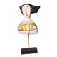 thumbnail image 4 of Escultura de estatua humana abstracta, figura de rostro abstracto, artesanía, figura, obra de arte para mujer pescado, 4 of 8