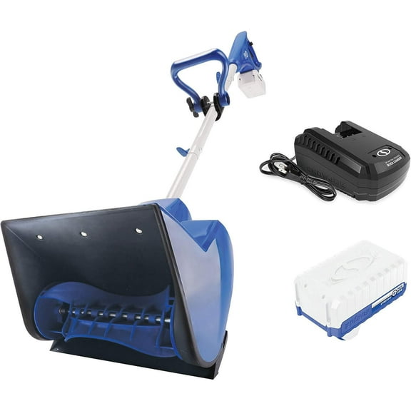 Snow Joe 11-Inch, 24-Volt iON+ Cordless Snow Shovel Kit, , W/ 4.0-Ah Battery and Charger