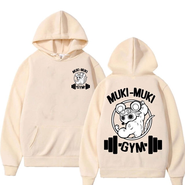 Sudadera con capucha para hombre y mujer, suéter Unisex con estampado de Demon Killer, MUKI-GYM, estilo Hip Hop, Y2k, otoño xuanjing unisex
