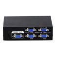 thumbnail image 3 of 4 Ports VGA Sharing Switch Box 4 In 1 Out For LCD PC TV black 4 in 1 out, 3 of 8