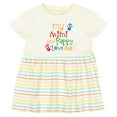 thumbnail image 3 of Inktastic Mimi and Pappy Love Me Girls Baby Dress, 3 of 5