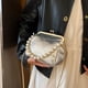 thumbnail image 4 of Bolso Mano Con Perlas Y Correa Cadena Noche Pequeño para Mujer, 4 of 6