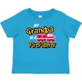 thumbnail image 3 of Inktastic My Grandpa is a Firefighter with Fire Truck Boys or Girls Baby T-Shirt, 3 of 5