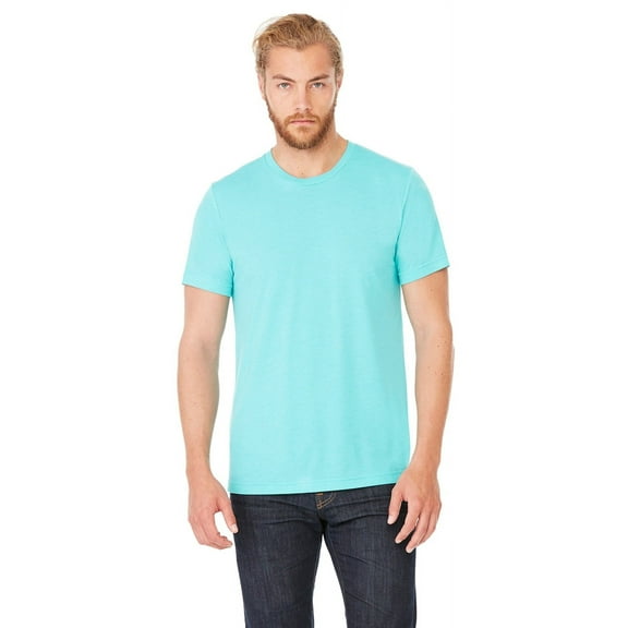 The Bella   Canvas Unisex Triblend Short Sleeve T-Shirt - SEA GREEN TRBLND - S