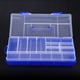 thumbnail image 1 of Caja de pesca de plástico, caja de pesca plegable portátil de plástico duradero, accesorio de pesca, construcción robusta, 1 of 9