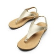 thumbnail image 6 of DREAM PAIRS Women's Flat Sandals Arch Support Orthopedic Comfortable Soft Cushion Summer T-Strap Walking Thong Sandals, 6 of 9