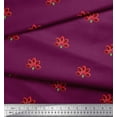thumbnail image 3 of Soimoi Cotton Cambric Fabric Artistic Floral Printed Fabric 1 Yard 42 Inch Wide, 3 of 3