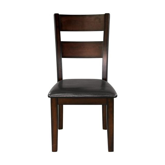 Topline Home Furnishings Burnished Espresso SIde Chair