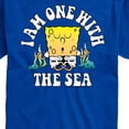 thumbnail image 3 of SpongeBob SquarePants - I'am One With The Sea - Men's Short Sleeve Graphic T-Shirt, 3 of 6