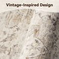 thumbnail image 2 of SIXHOME 3-Piece Kitchen Rugs and Runner Set Washable Vintage Kitchen Mat Non-Slip Low-Profile Rugs for Kitchen Sink Laundry Bedside 20"x32"+20"x48"+20"x59" Beige, 2 of 8