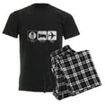 thumbnail image 6 of CafePress - Eat. Sleep. Fly. (Pilot/Plane Men's Dark Pajamas - Men's Dark Loose Fit Cotton Pajama Set, 6 of 7