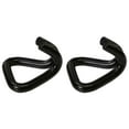 thumbnail image 1 of 2" Short Wire Hook - Black Finish - 2 Pack, 1 of 1