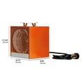 thumbnail image 2 of Uniwatt By Stelpro Portable Industrial Heater, Heavy duty UCH Heater for Multiple Purposes Including Construction - Includes 6ft Cable and V Plug - 4800 Watts Generating 16,000 BTUs (UCH48T), 2 of 5