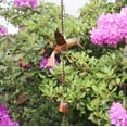 thumbnail image 2 of Hanging Humming Bird Rain Chime Metal Rain Chain Garden Wind Chimes Decorative Bell Musical Rain Feng 99 inch, 2 of 4