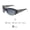 C2 Gradually Black Frame Gray, variant on Polarized Sunglasses for Women Men, Retro Fashionable Driving Sun Glasses with TAC Lens, UV Protection Eyewear for Outdoor Sports, Travel, Fishing