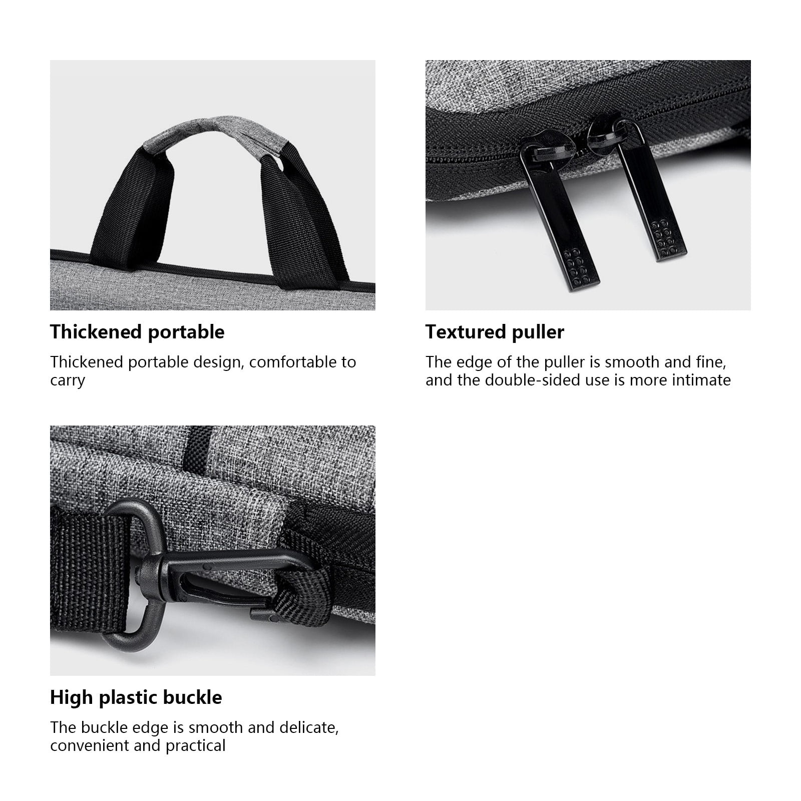 14.1/15.6 Inch Laptop Bag, Expandable Computer Bag Laptop Briefcase Men Women,Laptop Shoulder Bag,Work Bag Business Travel Office
