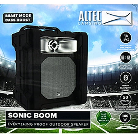 Altec Lansing Sonic Boom Tailgate Bt Speaker