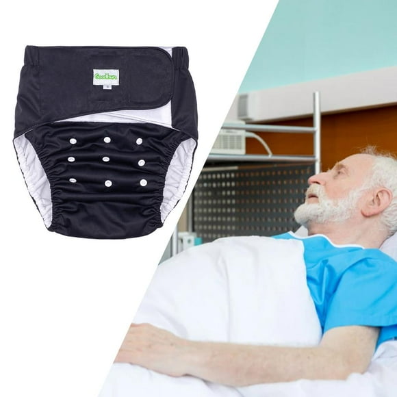 Adult Cloth Diaper for Men Women Underwear Briefs Disability Aids Incontinence