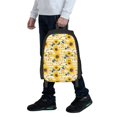 thumbnail image 7 of Balery Striped Sunflower Daisy Backpack for Men and Women - Durable 600D Oxford Cloth -Large Capacity, Water-Resistant School, Travel, and Hiking Bag, 7 of 7