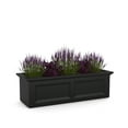 thumbnail image 3 of Mayne Fairfield 48" x 18" x 14" Rectangle Black Self Watering Garden Bed Planter, 3 of 12