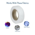thumbnail image 3 of Hello Hobby White Regular Weight Iron-on Sewing Fusing Web, 20 Yards, 3 of 5
