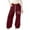 Wine, variant on Gelikeya Girls Bowknot Baggy Sweatpants Oversized Wide Leg Sweatpants Cute Wide Straight Leg Sweat Pants Teen Girl's Fashion, Black & 8-9 Years