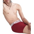 thumbnail image 4 of Calvin Klein Sustainable Steel Micro Boxer Brief 3-Pack; Color:Black/Tuffet/Red Carpet; Size:Small (28"-30"), 4 of 4