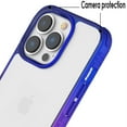 thumbnail image 4 of Allytech Gradient Case for iPhone 12 Pro Max (6.7 inch) 2020, Hybrid Hard PC Back & Soft TPU Frame Shock Absorption Flexible Slim Drop Protection Cover for iPhone 12 Pro Max 2020, Orange + Green, 4 of 7