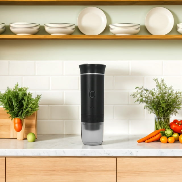 Travel Coffee Maker, Cordless Heating Versatile Portable Electric Coffee Machine for Home