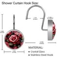 thumbnail image 5 of Shower Curtain Set - Shower Curtains for Bathroom, Bath Curtain Set with Stainless Steel Hooks, 5 of 6