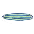 thumbnail image 4 of Hamaca Para Acampar, Suave Y Cómoda Durabilidad Y Resistencia Hamaca Para Acampar Portátil Conveniente Con Una Bolsa De Almacenamiento Para Actividades Al Aire Libre Para OTVIAP Azul con franja de color, 4 of 8