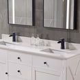 thumbnail image 4 of Altair 73 in. Composite Stone Vanity Top in Milano White with White Sink, 4 of 8