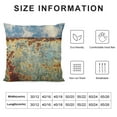 thumbnail image 5 of PRATYUS  Throw Pillow Covers Brown Rust Colorful Metal Rusty Steel Iron Structure Wall Door Modern Abstract Decorative SquarePillowcases Home Decor Cases Cover 22x22in, 5 of 5