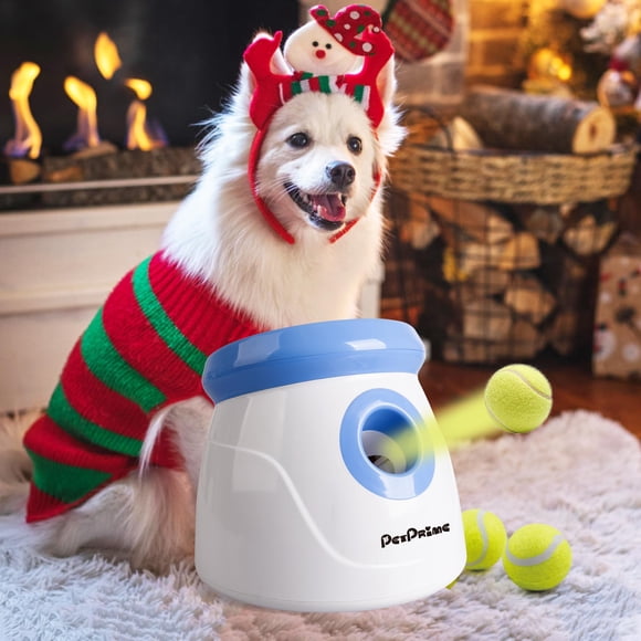 Lanzador automático de pelotas para perros PetPrime Interactive Fetch M 8 x 8 x 9.5 pulgadas