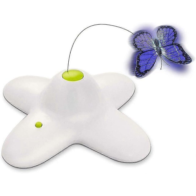 Interactive Butterfly Toy With Two Replacements Flashing Butterflies Toys