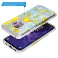 thumbnail image 3 of Samsung Galaxy S9 Plus Case, Rosebono Slim Hybrid Shockproof Hard Cover Graphic Fashion Colorful Skin Cover Armor Case for Samsung Galaxy S9 Plus (Gold White Marble), 3 of 5