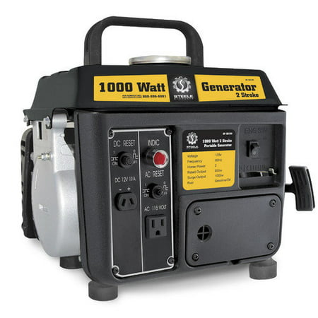 Steele Products SP-GG100 1,000 Watt 2-Cycle Gas Powered Portable Generator