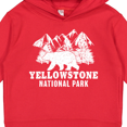 thumbnail image 3 of Inktastic Yellowstone National Park with Bear Mountains and Trees Toddler Hoodie, 3 of 4