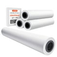 thumbnail image 1 of VEVOR Wide Format Paper Plotter Paper 4 Rolls 24 in x 150 ft CAD Bond Rolls, 1 of 9