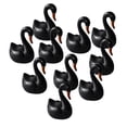 thumbnail image 2 of 10 figuras de cisne en miniatura para jardín de hadas, ideales para casas de muñecas., 2 of 9