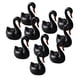 thumbnail image 2 of Juego de 10 mini cisnes de resina para decoración de jardín de hadas., 2 of 9