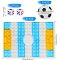 thumbnail image 2 of Juego de mesa de fútbol Fidget Toy HUOGUO Pop it con pelota para apretar, 2 of 5