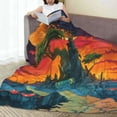 thumbnail image 6 of Sikiie Abstract Tree Castle Ultra-Soft Micro flannel Blanket Luxury All Seasons Warm Blanket for Bedding Sofa and Travel (4 sizes)-40"x30", 6 of 7