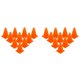 thumbnail image 1 of Conos de Tráfico de 20 Piezas - 7 Pulgadas de Conos de Actividad Deportiva de Fiesta Temática de Construcción Multipropósito para Entrenamiento de Fútbol, 1 of 5