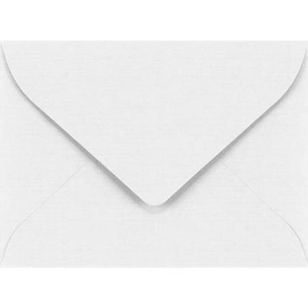#17 Mini Envelopes (2 11/16 x 3 11/16) - White Linen (500 Qty.)